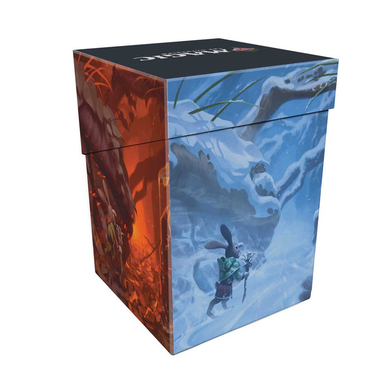 Bloomburrow Season Lands: Forest (Summer) 100+ Deck Box® Green for Magic: The Gathering Back