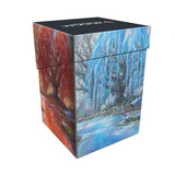 Bloomburrow Season Lands: Three Tree City (Summer) 100+ Deck Box® Multi for Magic: The Gathering Back | Ultra PRO International