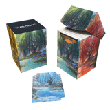 Bloomburrow Season Lands: Three Tree City (Summer) 100+ Deck Box® Multi for Magic: The Gathering | Ultra PRO International