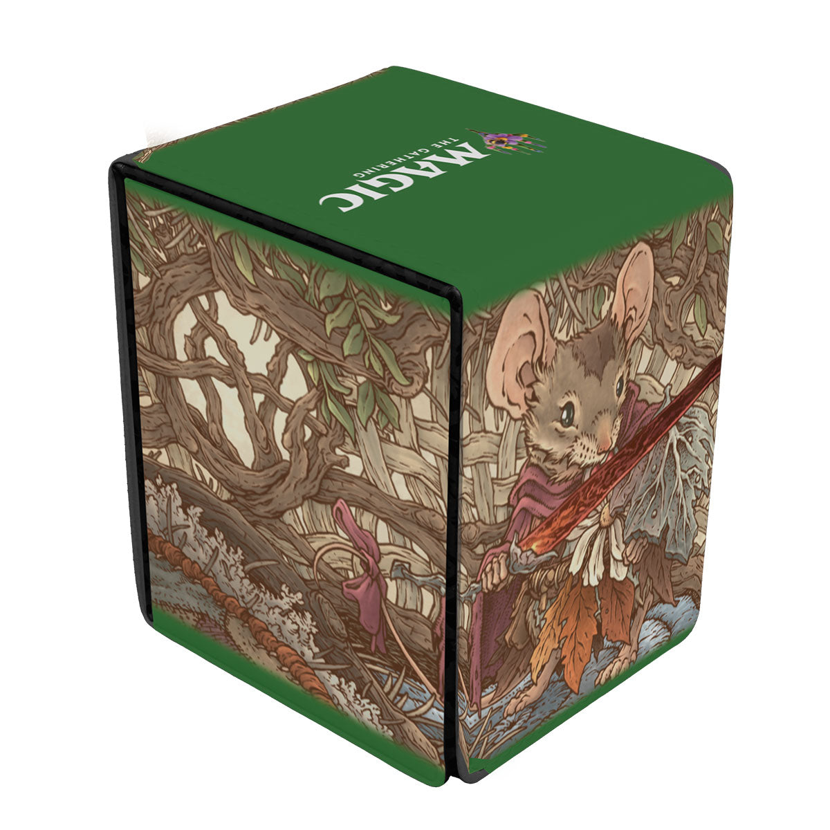 Bloomburrow Mabel, Heir to Cragflame Alcove Flip Deck Box for