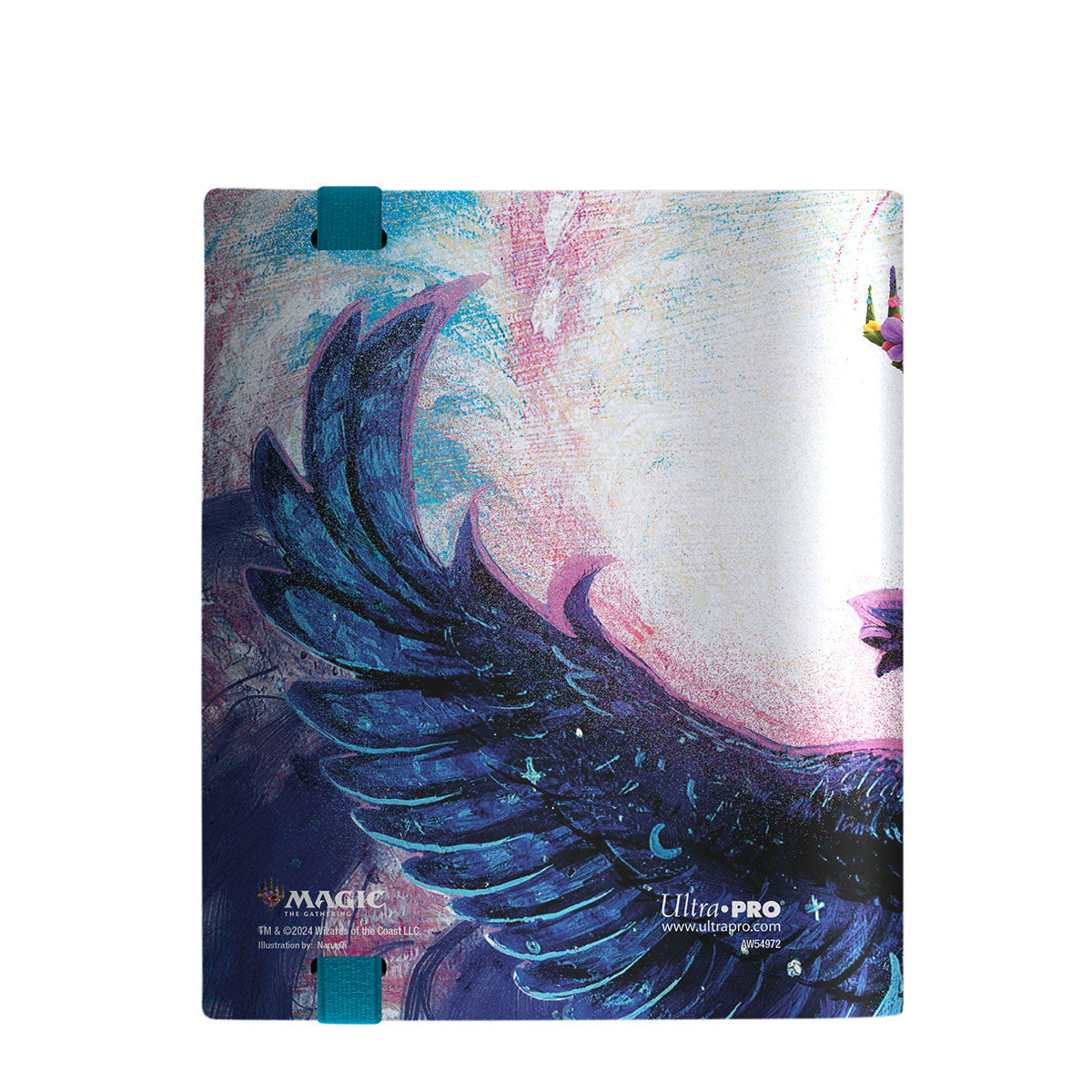 Bloomburrow Maha, Its Feathers Night vs Dragonhawk Fate’s Tempest 4-Pocket PRO-Binder for Magic: The Gathering Back | Ultra PRO International 