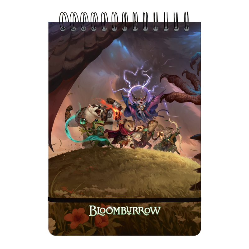 Bloomburrow Party Faceoff Against Dragonhawk, Fate’s Tempest Spiral Life Pad for Magic: The Gathering