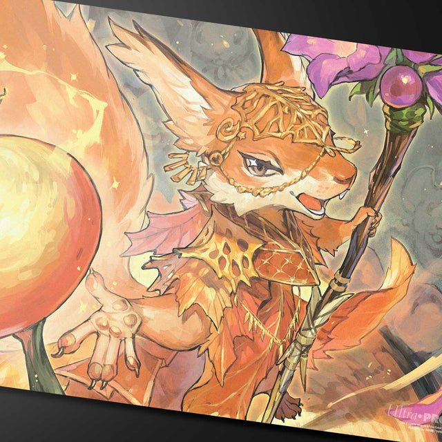 Bloomburrow Hazel of the Rootbloom Standard Gaming Playmat for Magic: The Gathering Close Up | Ultra PRO International