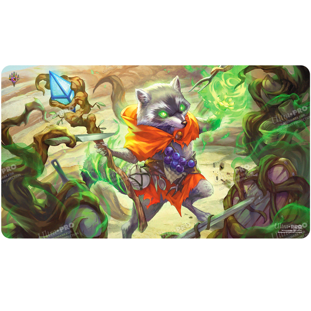 Bloomburrow Bello, Bard of the Brambles Standard Gaming Playmat for Magic: The Gathering Front