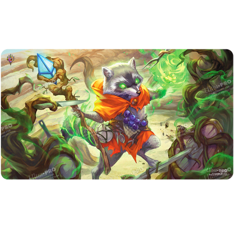 Bloomburrow Bello, Bard of the Brambles Standard Gaming Playmat for Magic: The Gathering Front