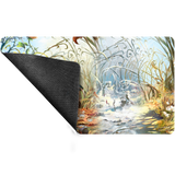 Bloomburrow Season Lands: Plains (Four Seasons) Standard Gaming Playmat for Magic: The Gathering | Ultra PRO International Back