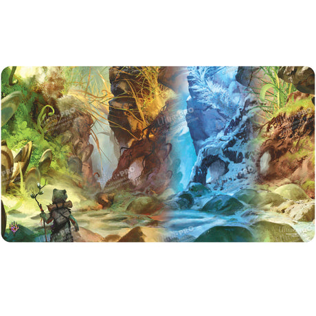 Bloomburrow Season Lands: Swamp (Four Seasons) Standard Gaming Playmat for Magic: The Gathering | Ultra PRO International Front