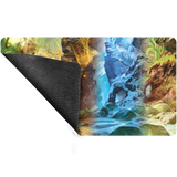 Bloomburrow Season Lands: Swamp (Four Seasons) Standard Gaming Playmat for Magic: The Gathering | Ultra PRO International Back