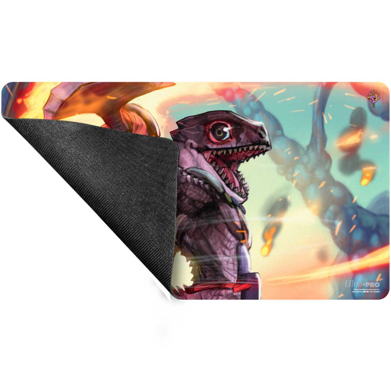 Bloomburrow Gev, Scaled Scorch Playmat for Magic: The Gathering Back | Ultra PRO International