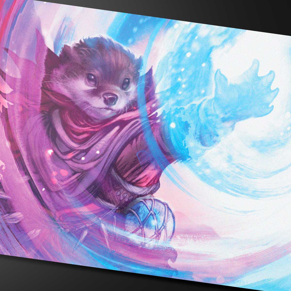 Ultra Pro Magic The Gathering Bloomburrow Playmat – Grün, Ca. 61x34 Cm, Rutschfeste Unterseite