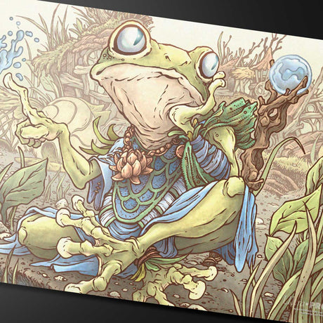 Bloomburrow Helga, Skittish Seer Playmat for Magic: The Gathering Close Up | Ultra PRO International