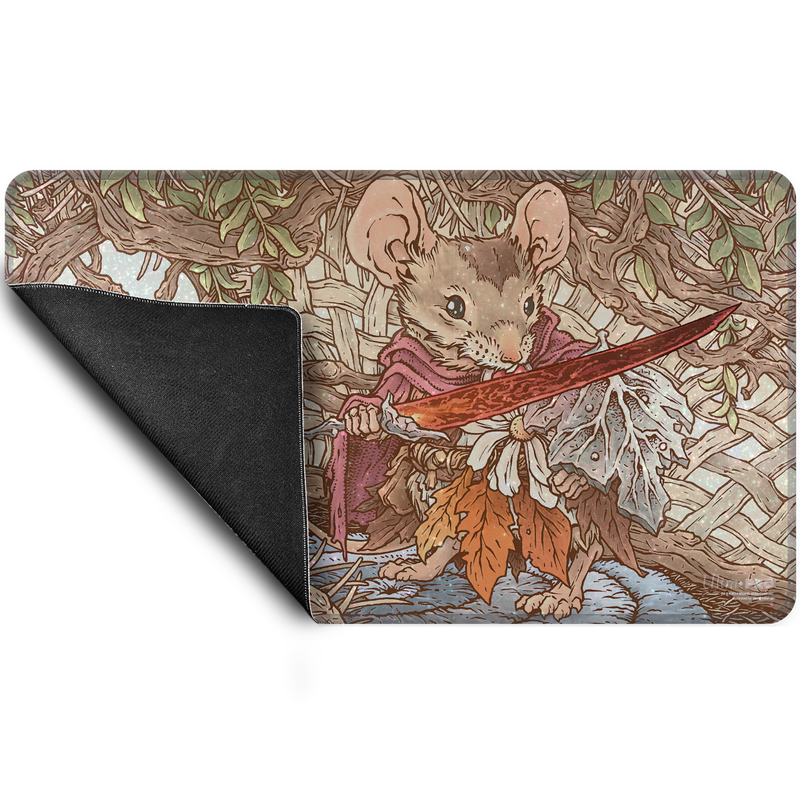 Bloomburrow Mabel, Heir to Cragflame Holofoil Standard Gaming Playmat for Magic: The Gathering | Ultra PRO International Back