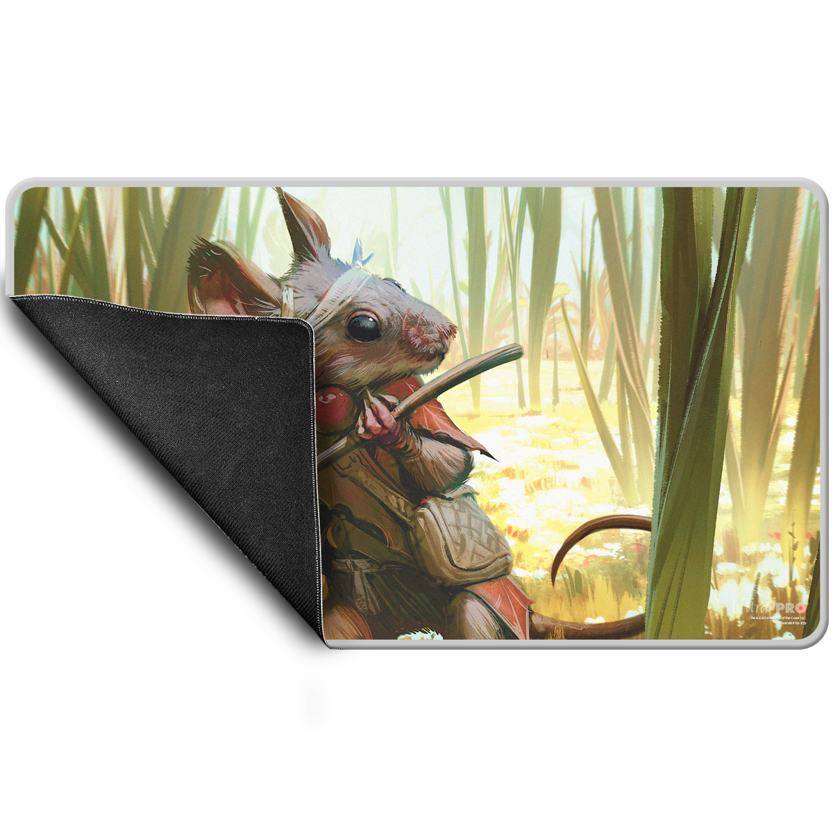 Bloomburrow Sylvan Tutor Stitched Edge Standard Gaming Playmat for Magic: The Gathering Back | Ultra PRO International 