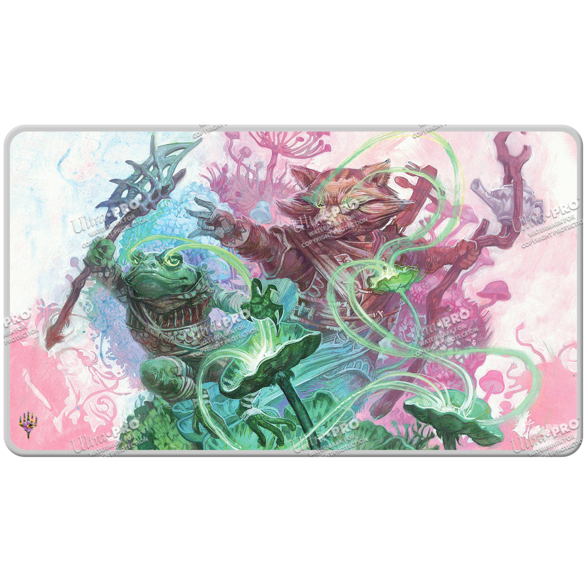 Bloomburrow Sylvan Tutor Stitched Edge Standard Gaming Playmat for Magic: The Gathering Front | Ultra PRO International 