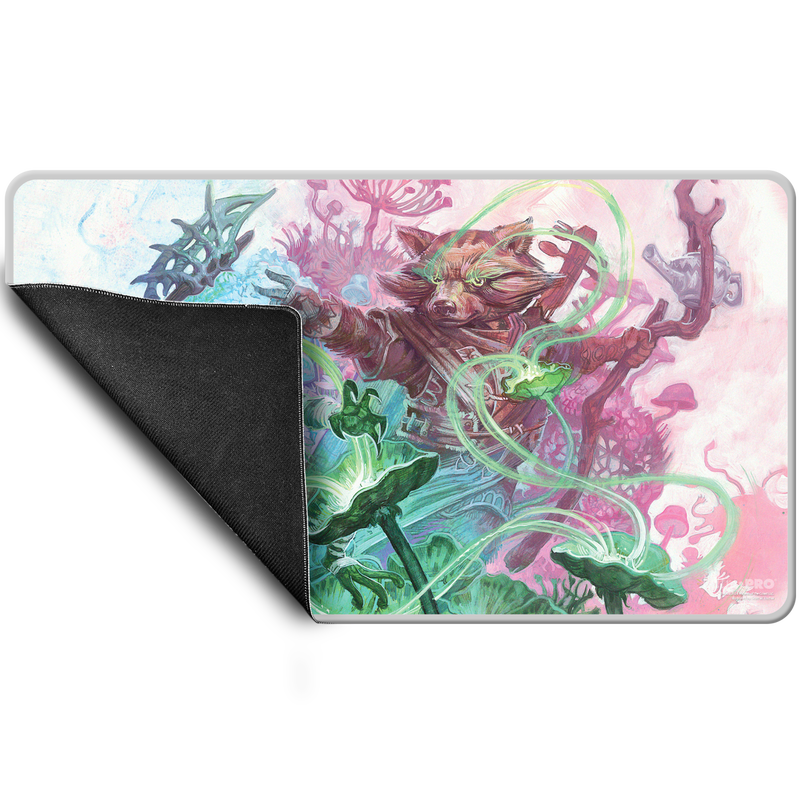 Bloomburrow Sylvan Tutor Stitched Edge Standard Gaming Playmat for Magic: The Gathering Back | Ultra PRO International 