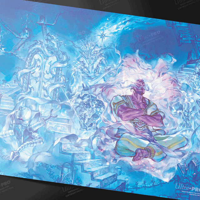 Quests from the Infinite Staircase Standard Art Playmat for Dungeons & Dragons | Ultra PRO International Front