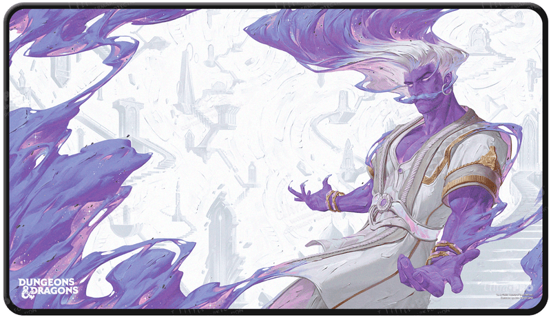 Quests from the Infinite Staircase Black Stitched Alternate Art Playmat for Dungeons & Dragons Front | Ultra PRO International