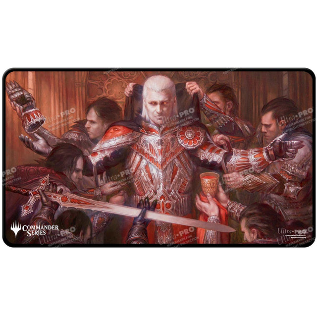 Commander Series #3: Enemy - Edgar (Fan Voted) Black Stitched Standard Gaming Playmat for Magic: The Gathering Art | Ultra PRO International