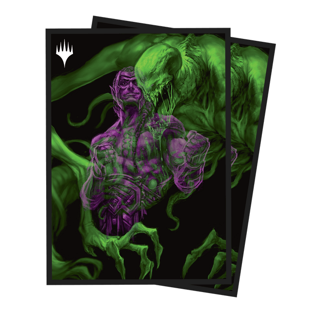 Duskmourn Tyvar, the Pummeler (Double Exposure Alt) 100ct Deck Protector Sleeves for Magic: The Gathering | Ultra PRO International