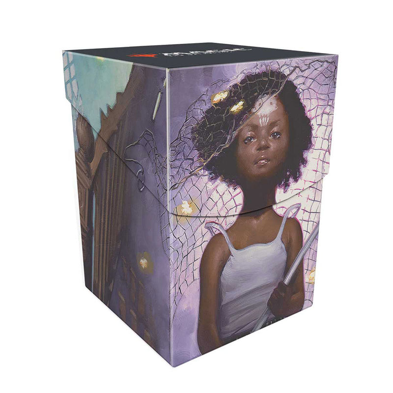 Duskmourn Aminatou, Veil Piercer (Commander) 100+ Deck Box for Magic: The Gathering Front | Ultra PRO International