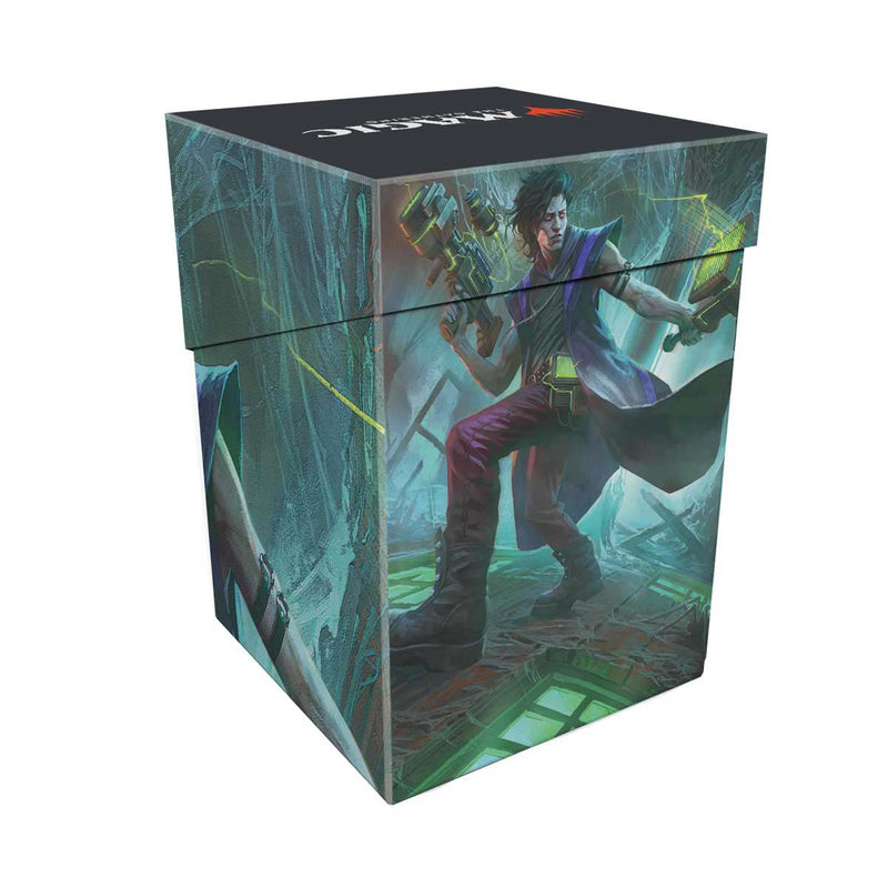 Duskmourn Winter, Cynical Opportunist (Commander) 100+ Deck Box for Magic: The Gathering Back | Ultra PRO International