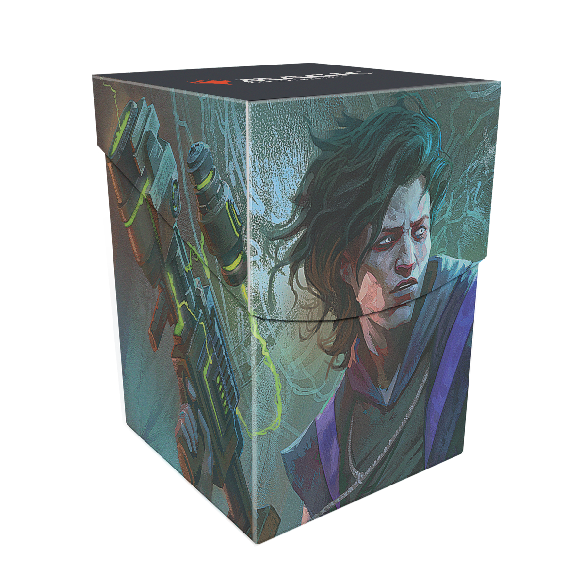 Duskmourn Winter, Cynical Opportunist (Commander) 100+ Deck Box for Magic: The Gathering Front | Ultra PRO International