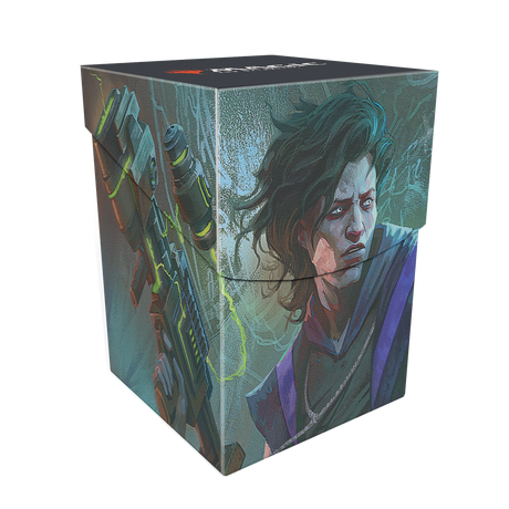 Duskmourn Winter, Cynical Opportunist (Commander) 100+ Deck Box for Magic: The Gathering Front | Ultra PRO International