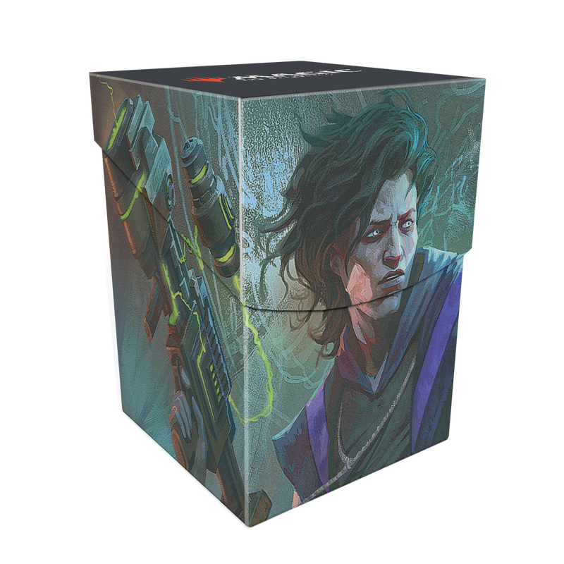 Duskmourn Winter, Cynical Opportunist (Commander) 100+ Deck Box for Magic: The Gathering Front | Ultra PRO International