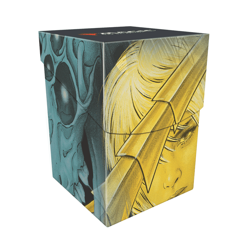 Duskmourn The Wandering Rescuer (Double Exposure Alt) 100+ Deck Box for Magic: The Gathering Front