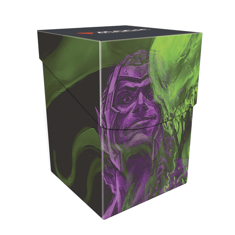 Duskmourn Tyvar, the Pummeler (Double Exposure Alt) 100+ Deck Box for Magic: The Gathering Front | Ultra PRO International