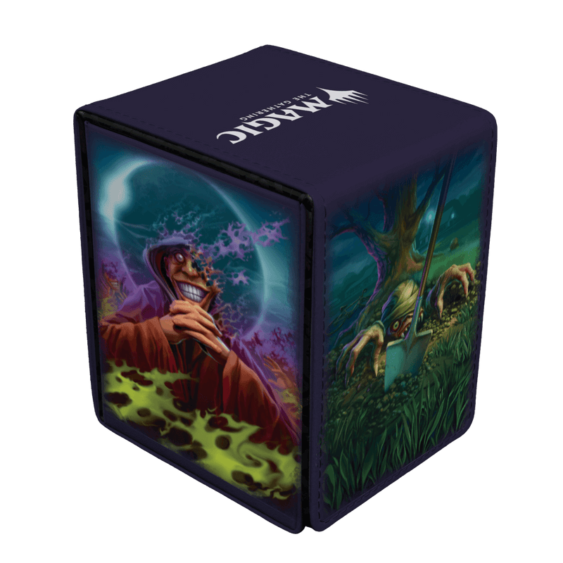 Duskmourn Exhume, Crypt Ghast / Damnation Alcove Flip Deck Box for Magic: The Gathering