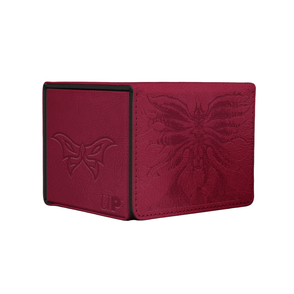 Duskmourn Premium Creepy Leather-Bound Set Symbol Alcove Edge Deck Box for Magic: The Gathering | Ultra PRO International