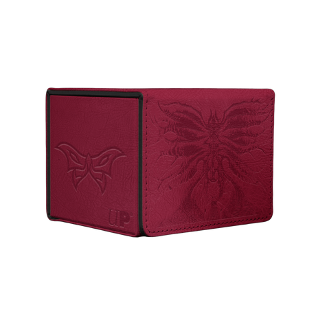 Duskmourn Premium Creepy Leather-Bound Set Symbol Alcove Edge Deck Box for Magic: The Gathering | Ultra PRO International