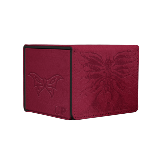 Duskmourn Premium Creepy Leather-Bound Set Symbol Alcove Edge Deck Box for Magic: The Gathering | Ultra PRO International