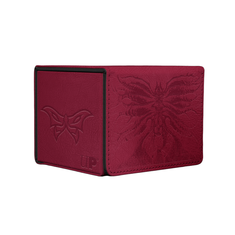 Duskmourn Premium Creepy Leather-Bound Set Symbol Alcove Edge Deck Box for Magic: The Gathering | Ultra PRO International