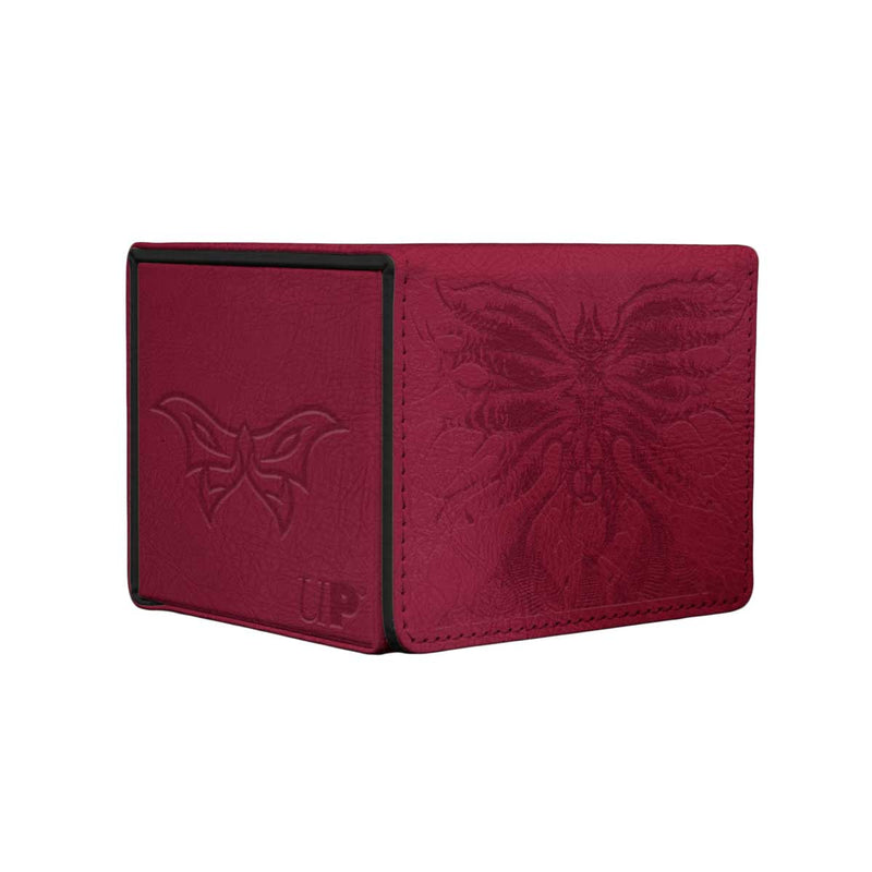 Duskmourn Premium Creepy Leather-Bound Set Symbol Alcove Edge Deck Box for Magic: The Gathering