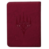 Duskmourn Creepy Leather-Bound Set Symbol 9-Pocket Premium Zippered PRO-Binder for Magic: The Gathering Back | Ultra PRO International