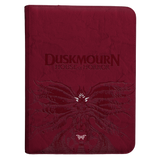 Duskmourn Creepy Leather-Bound Set Symbol 9-Pocket Premium Zippered PRO-Binder for Magic: The Gathering | Ultra PRO International