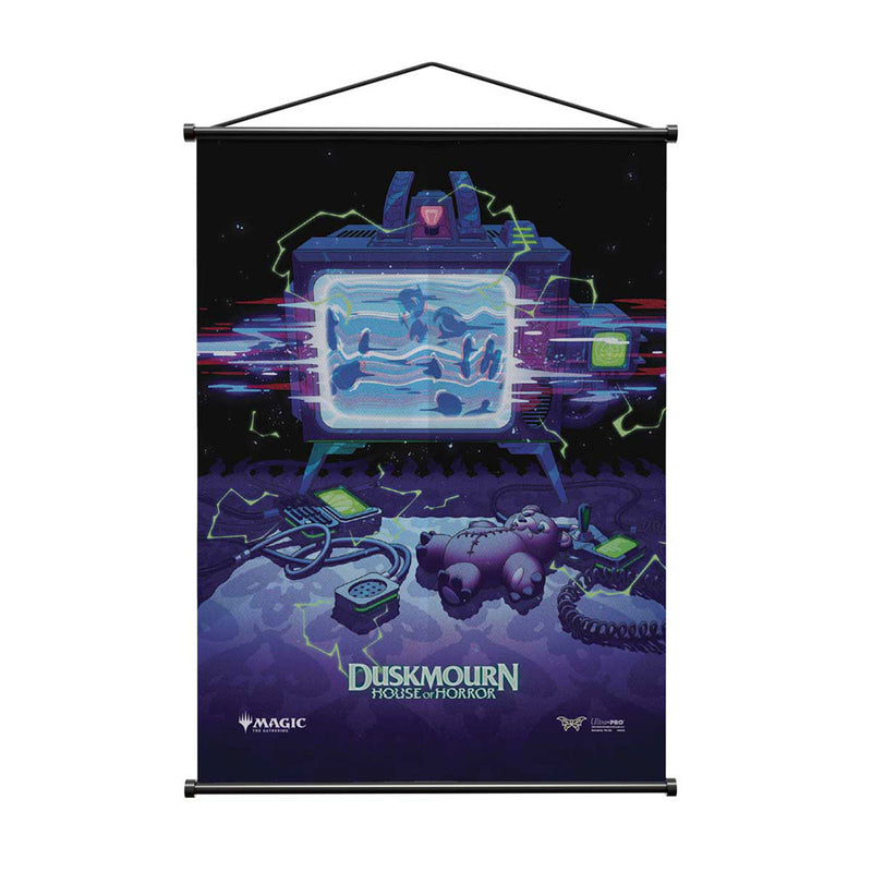 Duskmourn Packaging Prerelease Key Art Wall Scroll for Magic: The Gathering Front | Ultra PRO International