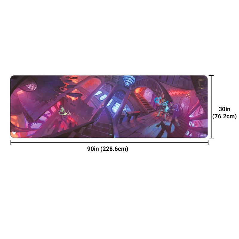 Duskmourn Play Booster Art Panorama 8ft Table Playmat for Magic: The Gathering Size | Ultra PRO International