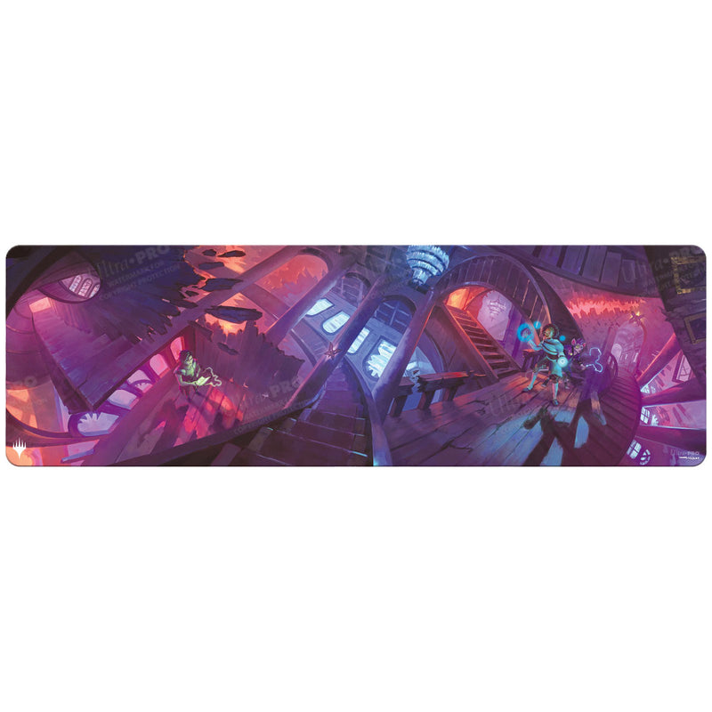 Duskmourn Play Booster Art Panorama 8ft Table Playmat for Magic: The Gathering Art | Ultra PRO International