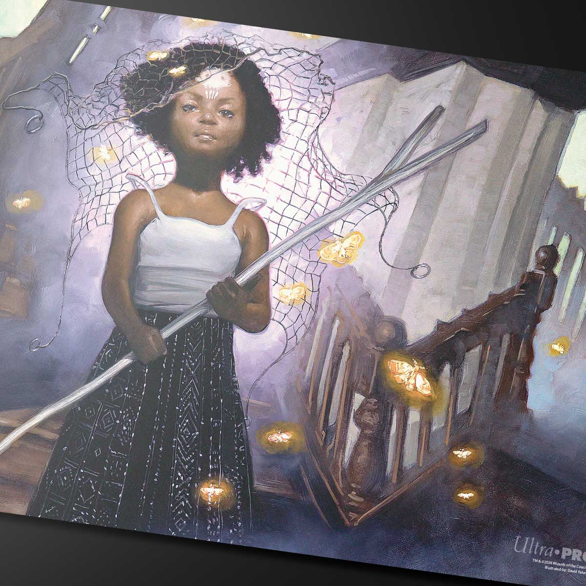 Duskmourn Aminatou, Veil Piercer (Commander) Standard Gaming Playmat for Magic: The Gathering | Ultra PRO International