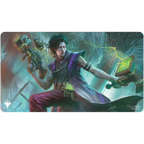 Duskmourn Winter, Cynical Opportunist (Commander) Standard Gaming Playmat for Magic: The Gathering Art | Ultra PRO International