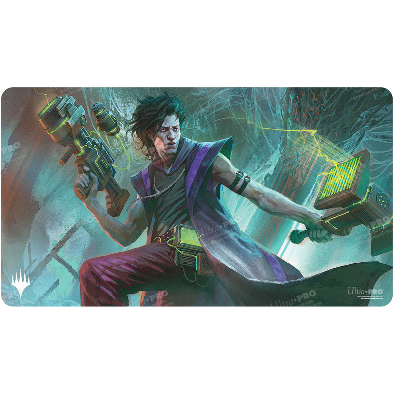 Duskmourn Winter, Cynical Opportunist (Commander) Standard Gaming Playmat for Magic: The Gathering Art | Ultra PRO International