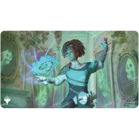 Duskmourn Zimone, Mystery Unraveler (Commander) Standard Gaming Playmat for Magic: The Gathering Art | Ultra PRO International