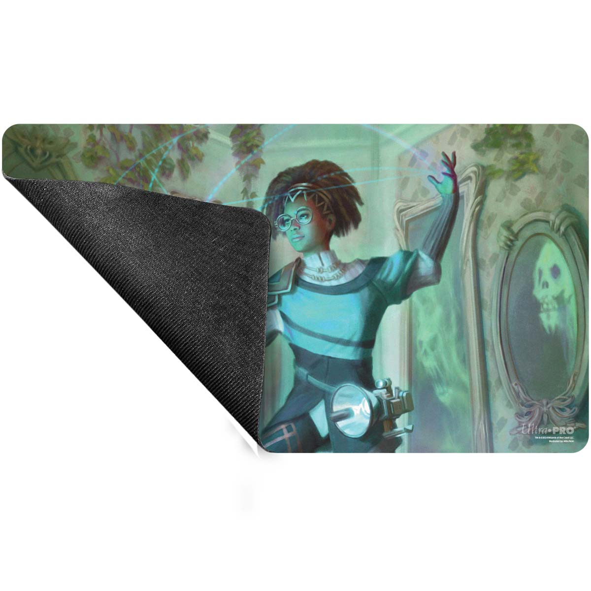 Duskmourn Zimone, Mystery Unraveler (Commander) Standard Gaming Playmat for Magic: The Gathering Back | Ultra PRO International