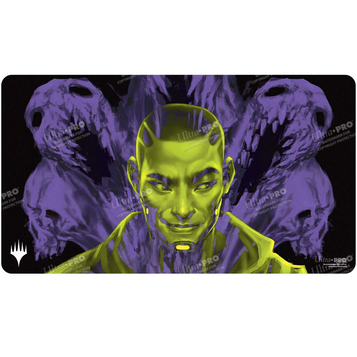 Duskmourn Kaito, Bane of Nightmares (Double Exposure Alt) Standard Gaming Playmat for Magic: The Gathering Art | Ultra PRO International