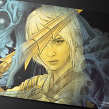 Duskmourn The Wandering Rescuer (Double Exposure Alt) Standard Gaming Playmat for Magic: The Gathering | Ultra PRO International