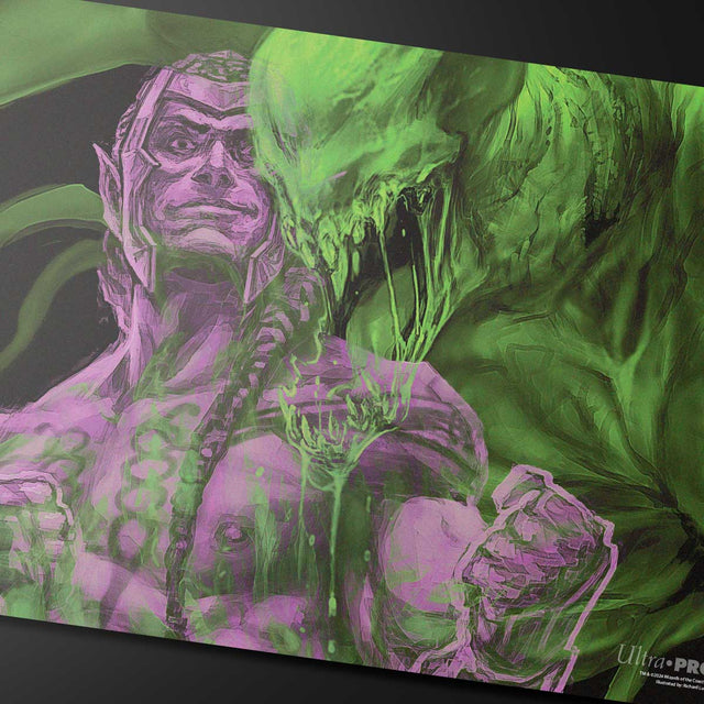 Duskmourn Tyvar, the Pummeler (Double Exposure Alt) Standard Gaming Playmat for Magic: The Gathering | Ultra PRO International