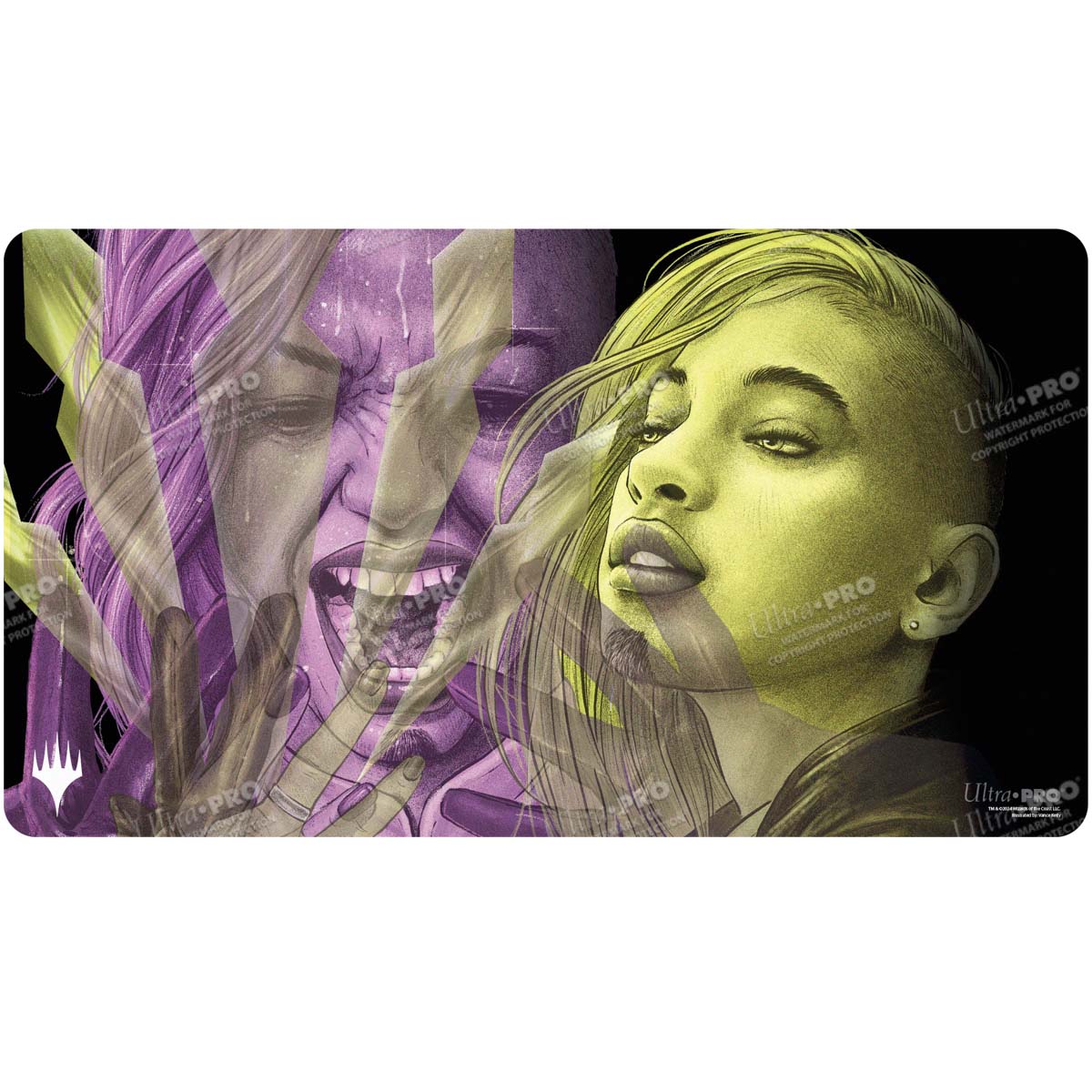 Duskmourn Niko, Light of Hope (Double Exposure Alt) Playmat Standard Gaming for Magic: The Gathering Art | Ultra PRO International